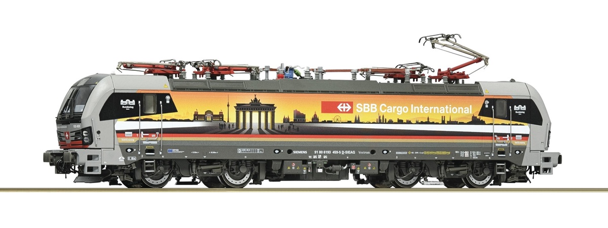 Ro Roco Memoba - Produktdetail ROCO RO7500065 E-Lok 193 459-5 SBB Cargo ...
