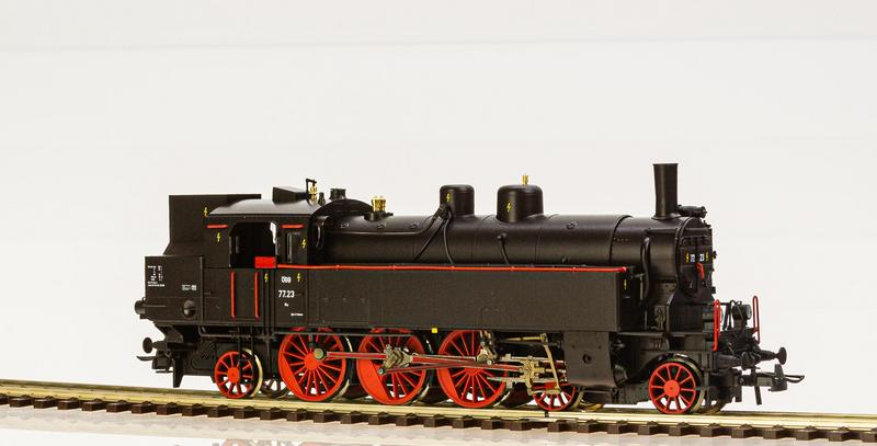 Memoba Produktdetail Roco RO70075F02 ÖBB Dampflok 77 14 Gieslschlot Epoche III memoba